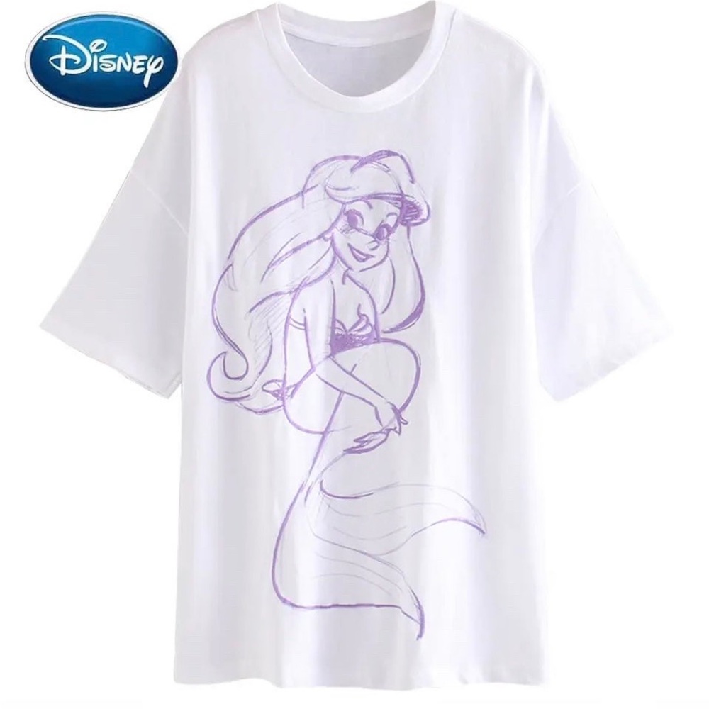 Zara x Disney the little mermaid t-shirt